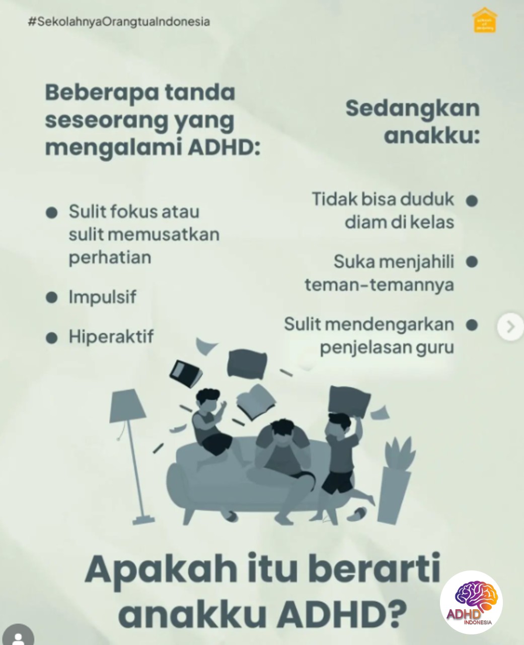 Ciri dan Gejala ADHD pada Anak Usia Dini di Kabupaten Humbang Hasundutan