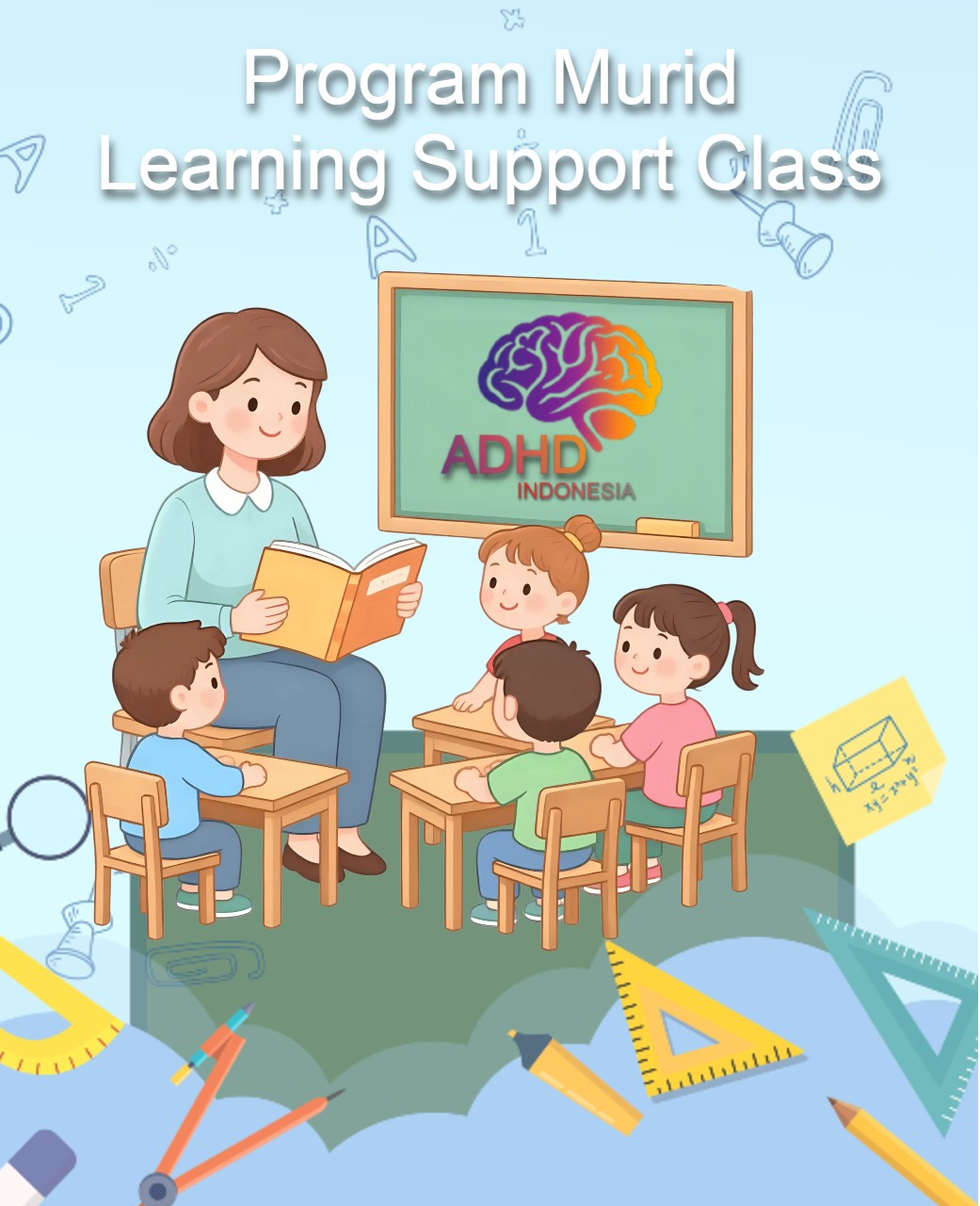Program ADHD Indonesia Kabupaten Humbang Hasundutan Kelas Pendampingan Belajar (Learning Support Class)