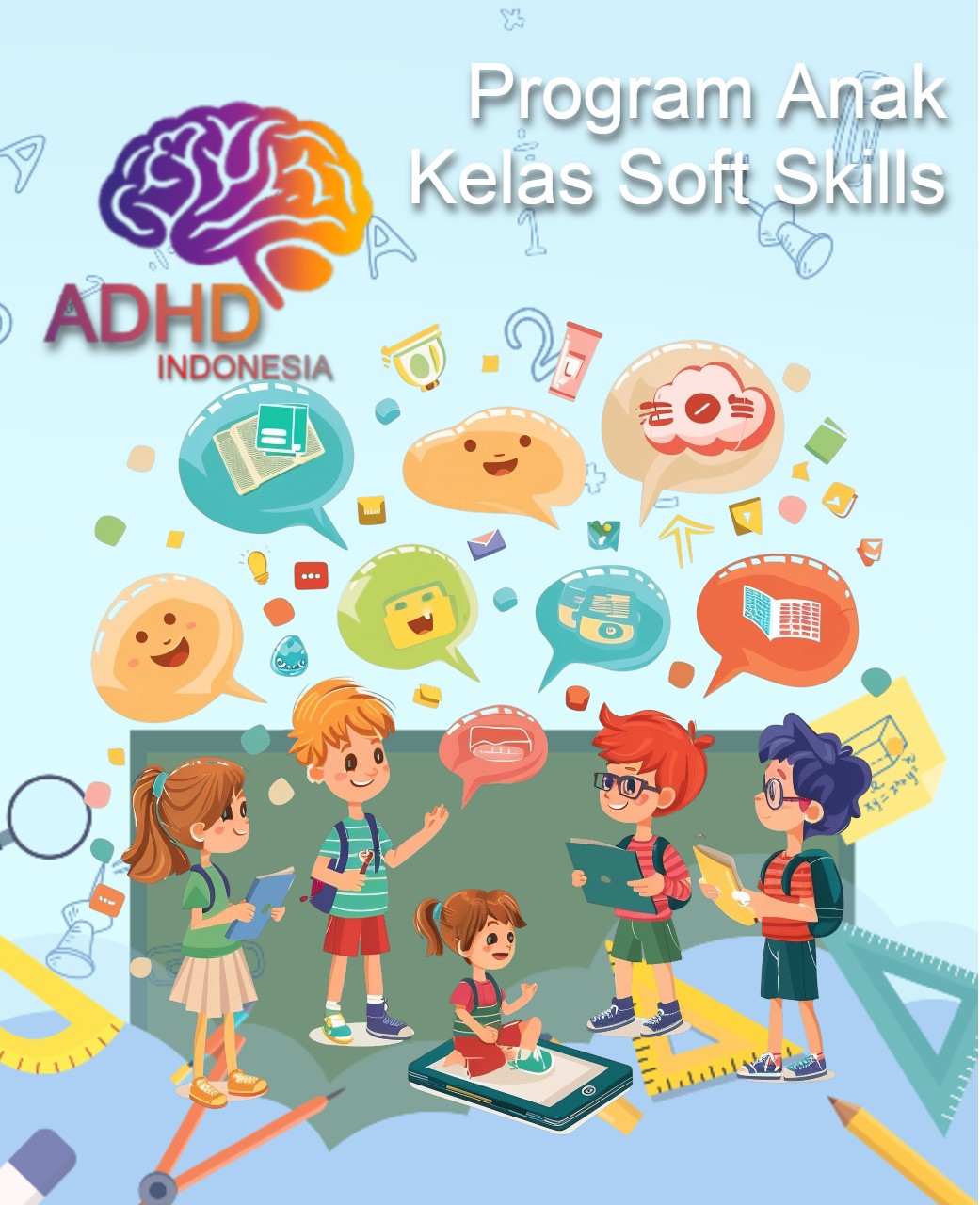 Program ADHD Indonesia Kabupaten Humbang Hasundutan Kelas Soft Skills Anak ADHD